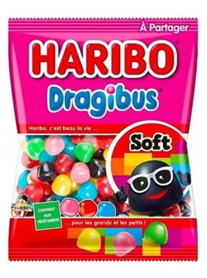 Haribo - האריבו דרגיבוס בטעמי פירות 150g