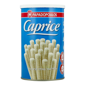 Caprice – גליליות במילוי קרם וניל 250g