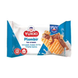 גלידת שמנת בטעם שוקולד 70 גרם YUKKI