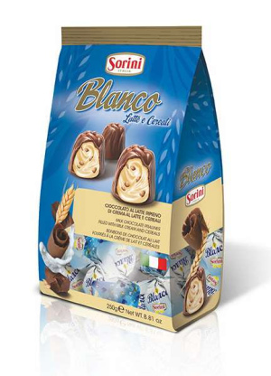 Sorini – סוריני שוקולד חלב ממולא קרם חלב 250 גרם