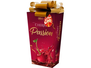 בונבוניירה שוקולד מריר במילוי דובדבן וליקר 210 גרם