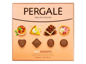 בונ' פרליני שוקולד חלב בטעם במנגו 114 גרם  - PERGALE