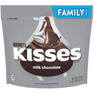 Hershey's Kisses שוקולד חלב - אריזה משפחתית 507 גרם