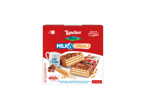 Loacker – וופל במילוי קרם חלבי ודגנים 100g