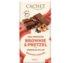 Cachet שוקולד חלב בלגי בראוניז ובייגלה - 180 גרם