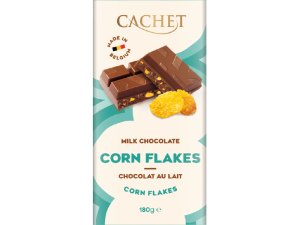 Cachet שוקולד חלב עם שברי קורנפלקס - 180 גרם
