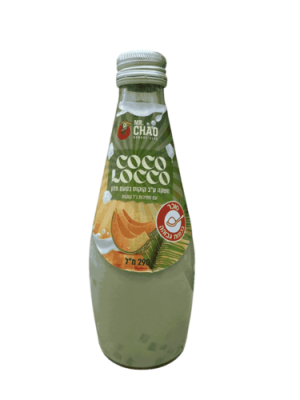 MR.CHAO - משקה קוקוס בטעם מלון עם חתיכות ג'ל  290 מ