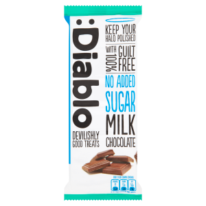 DIABLO שוקולד חלב ללא סוכר 75g