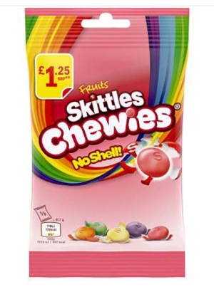 Skittles סקיטלס צ'ואי בטעמי פירות 94g