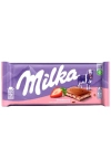 טבלת מילקה במילוי קרם יוגורט ותות - 100g