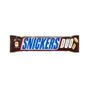 Snickers Duo -חטיף שוקולד קרמל ונוגט במילוי פיסטוק ושקדים 83.4 גרם
