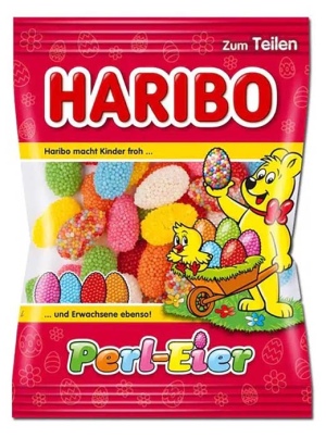 Haribo - האריבו גומי בצורת ביצה מקושטת פנינים 200g