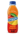 SNAPPLE - סנאפל תה קר בטעם מנגו מדנס 240ml