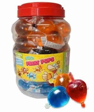 Fruit Pops - בטעם פירות, מסטיק וקולה - יחי'