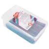 שמחה - שטיחי גומי חמוץ מתוק בטעם פירות 1 KG - צבע אדום כחול