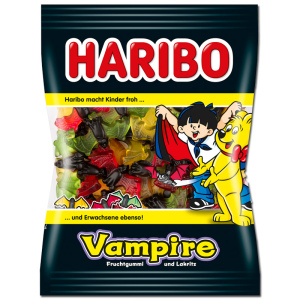 Haribo - האריבו ערפדים בטעמי פירות ליקוריץ 175 גר
