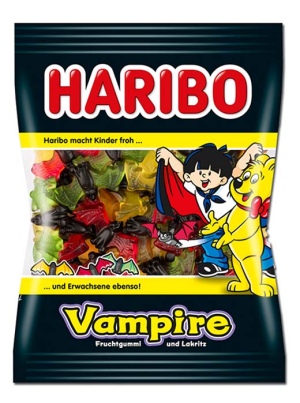 Haribo - האריבו ערפדים בטעמי פירות ליקוריץ 175 גר