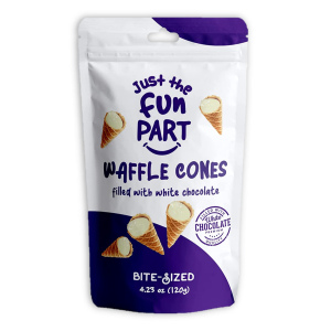 הסוף של הטילון במילוי שוקולד לבן 70g