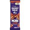 Cadbury - קדבורי טבלת שוקולד חלב עם בוטנים ואגוזים , 165G