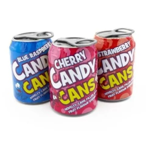 Candy cans - סוכריות סודה בפחית בטעם תות
