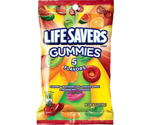 LIFESAVERS - סוכריות גומי בטעם פירות 198g