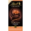 Lindt -לינדט טבלת שוקולד מריר 70% במילוי מוס קרמל 150g