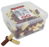 מקופלת שוקולד חלב ולבן 1KG - חלב ישראל