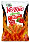 חטיף מקלות ירקות חריף -garden veggie 120g