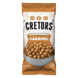 Cretors קריטורס חטיף פופקורן קרמל ללא גלוטן 227 גרם
