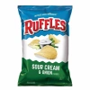 Ruffles - צ'יפס בטעם שמנת חמוצה ובצל 184g