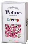 עדשים מיני ורוד/לבן שוקולד מריר פרווה 1 ק