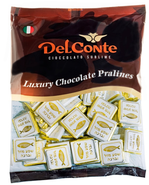 שוקולד ברכות דלקונטה - שפע מזל וברכה 500g