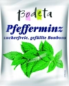 בודטה סוכריות בטעם מנטה ללא סוכר 100 גרם Bodeta
