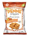 Penne Straws - חטיף פריך מעדשים ושעועית לבנה בטעם פלפל מתוק 170g ללא גלוטן טבעוני