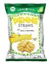 Penne Straws - חטיף פריך מעדשים ושעועית לבנה בטעם שום ולימון 170g ללא גלוטן