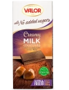 Valor - ואלור - טבלת שוקולד חלב אגוזי לוז , ללא תוספת סוכר 100G