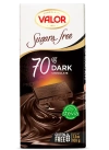 Valor  - ואלור - טבלת שוקולד מריר 70% , ללא תוספת סוכר 100G