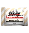 Fisherman's Friend - פישרמנס -  סוכריות בטעם דבש , לימון ומנטול , ללא סוכר 25G