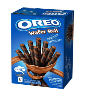 אוראו גליליות וופל עם קרם בטעם שוקולד 54G