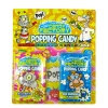 Candy Factory - קנדי פקטורי סוכריות קופצות בטעמי תות פטל ותותי פרוטי (8 יח')