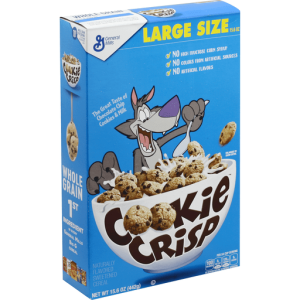 Cookie Crisp דגני בוקר קוקי קריספ בטעם עוגיות שוקולד צ’יפס –  300 גרם