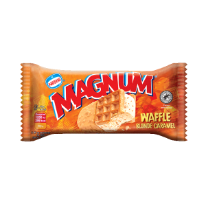 גלידת מגנום סנדוויץ וופל בלונדי 140 מ