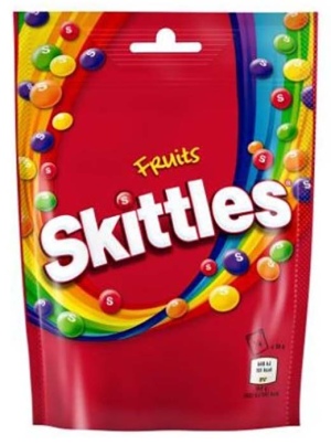 Skittles סקיטלס אדום פירות 136 גרם