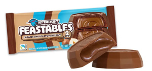 מיסטר ביסט קאפס שוקולד חלב 40g Mr Beast