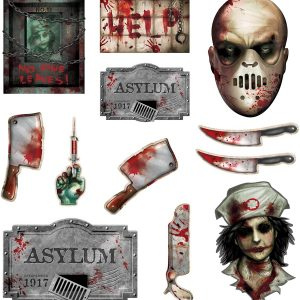 סט קישוטי נייר פחד 12 יח'