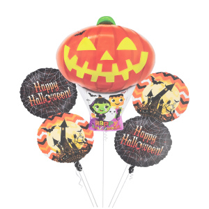 סט בלוני מיילר האלווין 5 יח' - ללא ניפוח