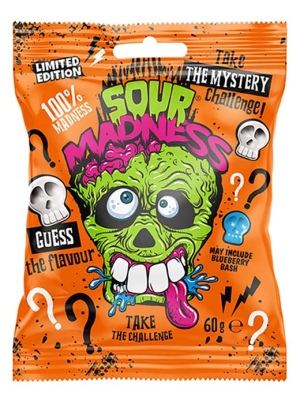 סאוור מנדס סוכריות חמוצות אקסטרים בטעמים פירות 60g