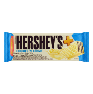 HERSHEY'S - הרשיז וופל שוקולד לבן עם קרם 102 גרם