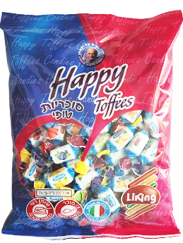 סוכריות טופי בטעם פירות 700 גרם