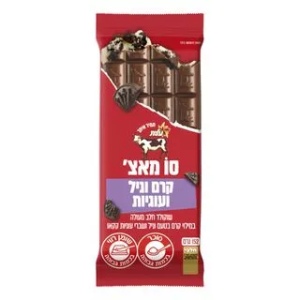 עלית - טבלת לו מאצ'י שוקולד קרם וניל ועוגיות 149 גרם